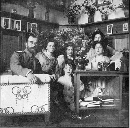 Император Николай II с семьей. В Крыму. 1914.г.